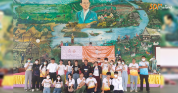 เครือข่ายประเทศลาว-เวียดนาม ร่วมดูงานกิจกรรมเยาวชนสร้างสรรค์ของเครือข่ายองค์กรงดเหล้าจังหวัดชลบุรี