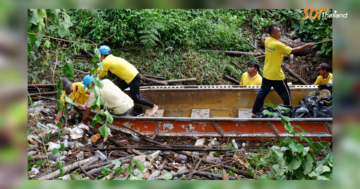 ชุมชนบ้านเกาะ ชุมชนสู้เหล้าจังหวัดนครศรีธรรมราช ชวนคนหัวใจเหล็ก-คนหัวใจเพชรและผู้นำชุมชน เก็บขยะ เศษปฎิกูลในคลองเส้น นอกท่า-ท่าแพ ก่อนน้ำฤดูหลาก