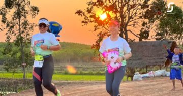 วิ่งพักตับชมตะวันตกดิน จังหวัดหนองคาย 