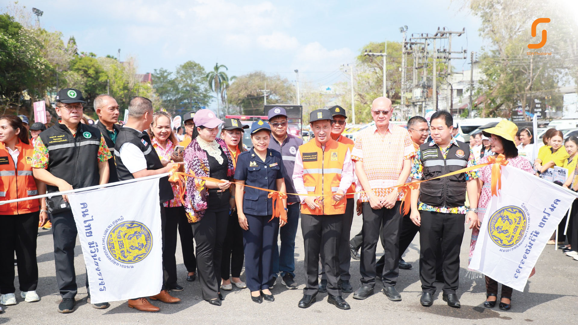 จังหวัดตรัง เปิดศูนย์ปฏิบัติการป้องกันและลดอุบัติเหตุทางถนนช่วงเทศกาลสงกรานต์ ประจำปี 2567
